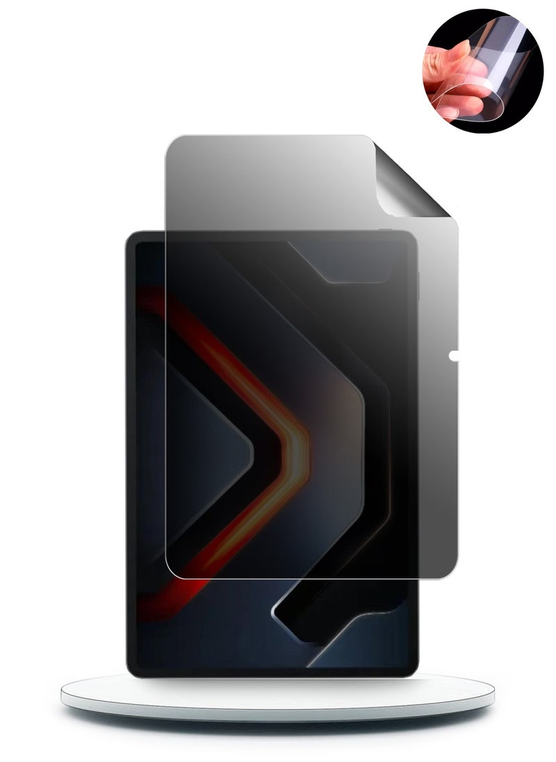 Wtech Infinix Xpad GT 2025 (13.0 inches) Wtech Premium Pure Hydrogel Anti Spy / Anti Privacy Film Thin and Flexible Screen Protector (TSHFMP) - Clear  - Image 1