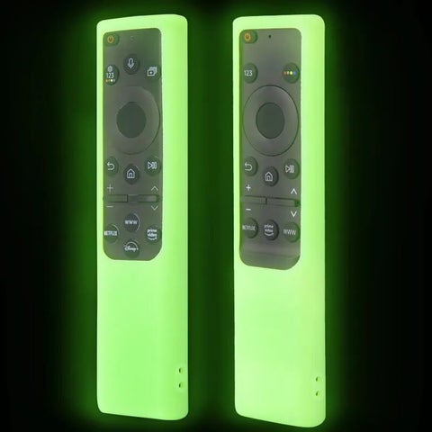 Silicone Protective Case Compatible with Samsung Smart TV Solar Remote 2022 & 2023, Light Green, 16 cm