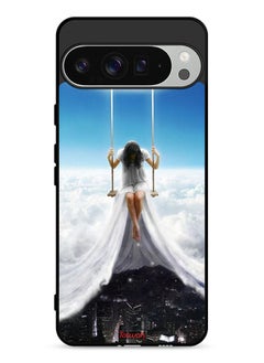 Tolwak Google Pixel 9 Pro XL Protective Case Cover Moon Clouds Town Art  - Image 1