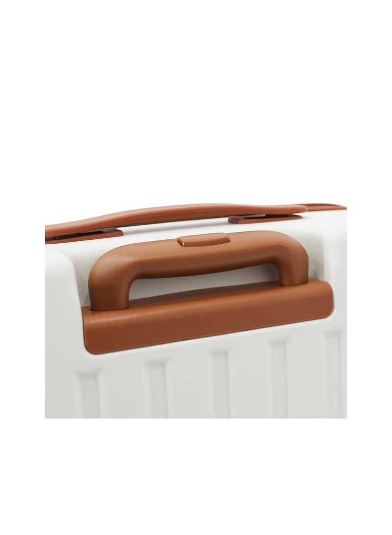 TITAN طقم حقائب تيتان من 4 قطع | حقائب ترولي صلبة للسفر | خفيفة الوزن، أنيقة، وآمنة، بيضاء (ص-20، م-24، ل-28، إكس-32 بوصة) - Image 5