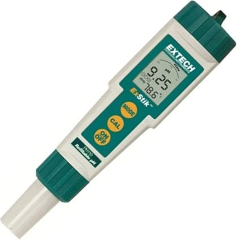 Extech PH110 Waterproof ExStik pH Meter with Refillable Electrode