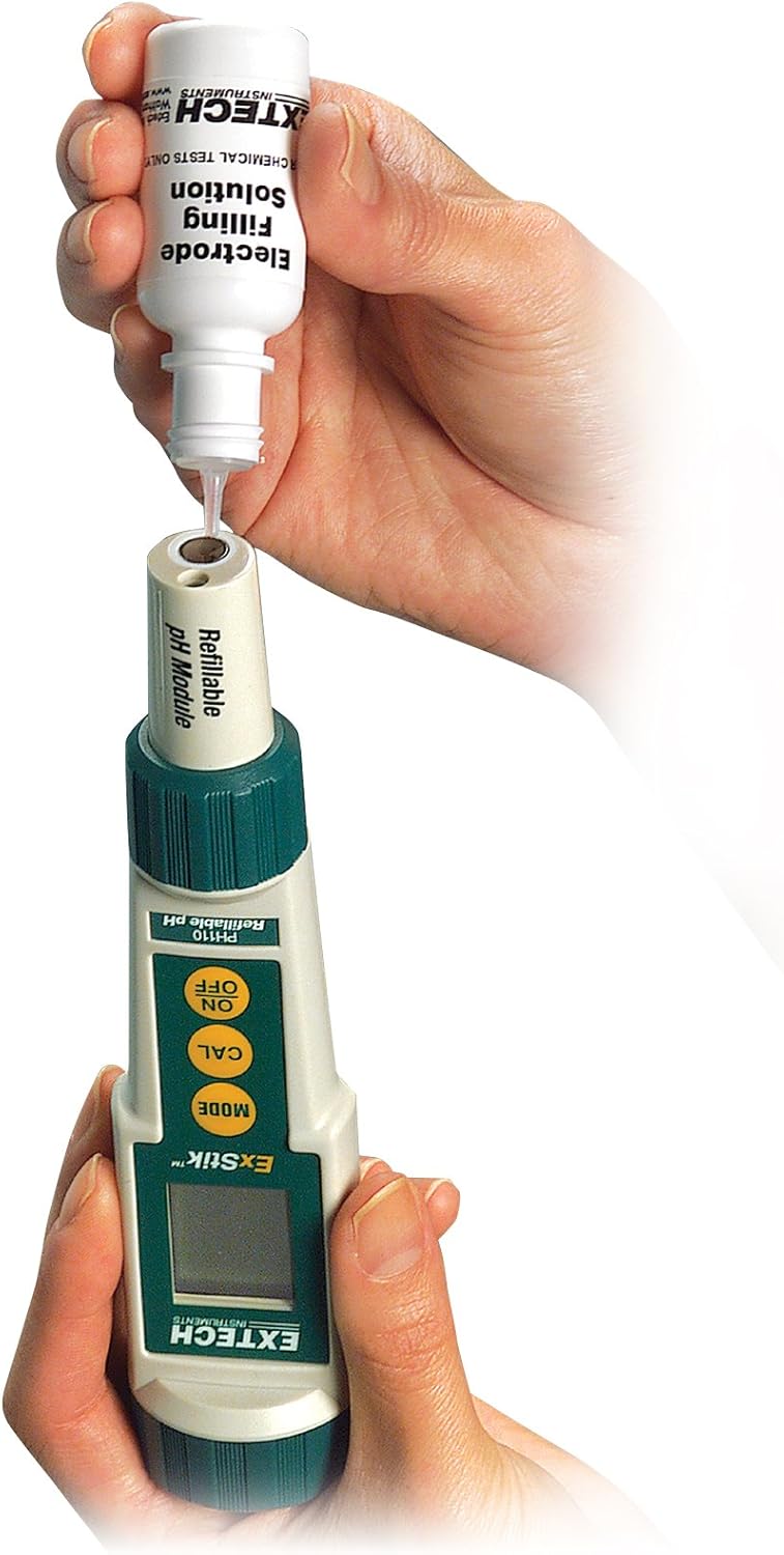 Extech PH110 Waterproof ExStik pH Meter with Refillable Electrode - Image 2