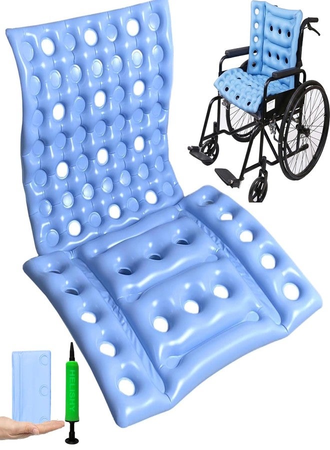 Elfzone Inflatable Seat Cushion - Waffle Cushion for Pressure Relief,Bed Sore Cushions for Butt - Inflatable Seat Cushion for Travel - Image 1