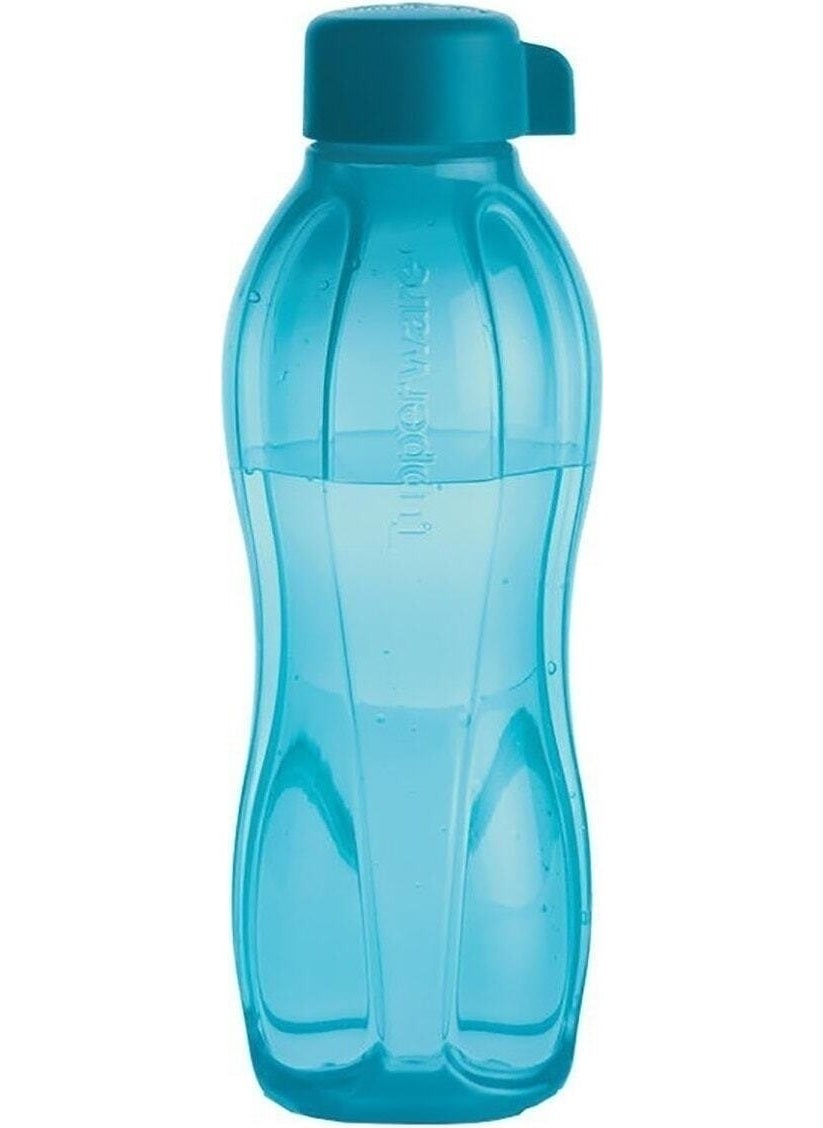 Tupperware Eco Bottle 750 ml Blue Screw Cap 