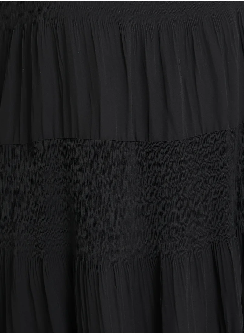 Ginger Plus Tiered Maxi Skirt