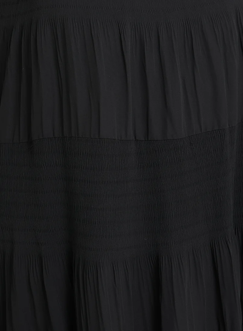 Ginger Plus Tiered Maxi Skirt