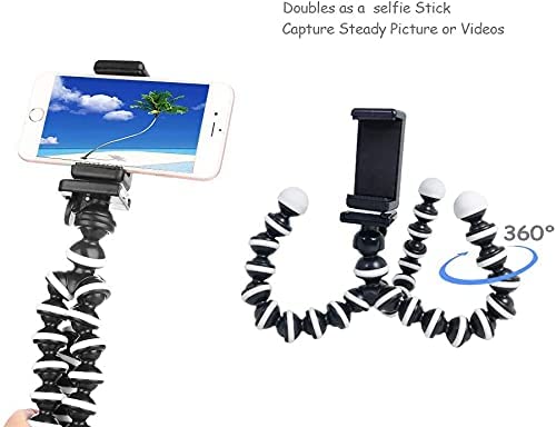 Zety Gorilla Tripod/Mini Tripod 13 Inch for Smartphones with Holder Flexible Gorilla Stand Scalable Lock Accuracy for DSLR & Action Cameras (Gorilla Tripod) - Image 4