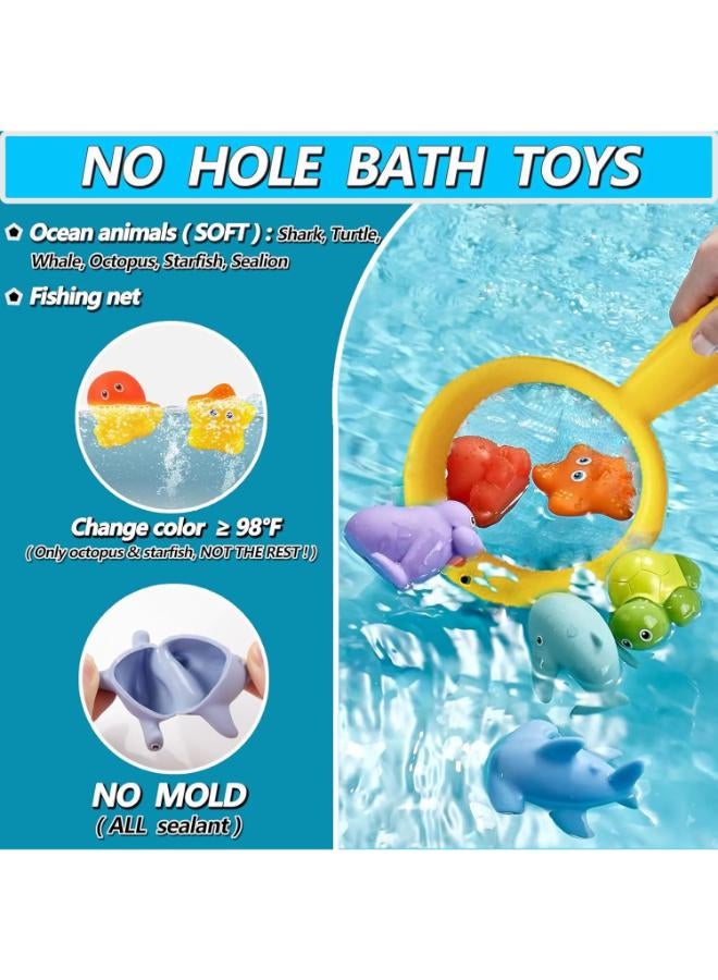 No‑Hole Wind‑Up Bath Toys Set – Ducks, Boat & Water Play Accessories - Image 2