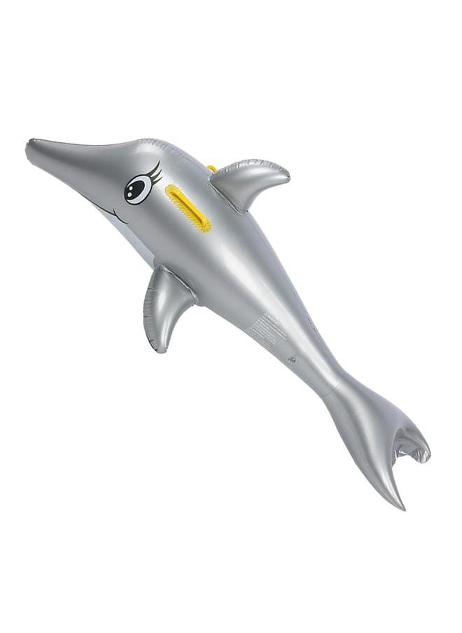 Thoraya - Inflatable Dolphin Swimming Ring Floating Row Water Playing Toy for Summer - Image 1