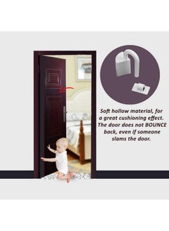 Safe-O-Kid Effective Finger Guard For Hinged Doors (Pack Of 4 White)  - Image 5