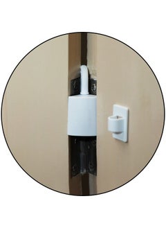 Safe-O-Kid Effective Finger Guard For Hinged Doors (Pack Of 4 White)  - Image 1