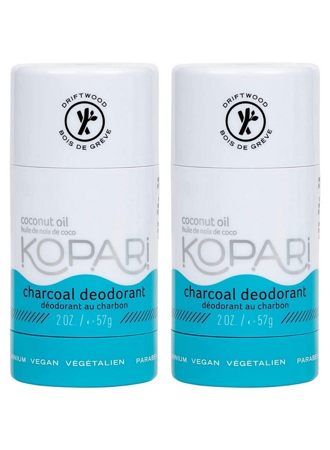 Aluminumfree Deodorant Charcoal | Nontoxic, Paraben Free, Gluten Free & Cruelty Free Men’S And Women’S Deodorant | Made With Organic Coconut Oil | 2 Pack, 2.0 Oz