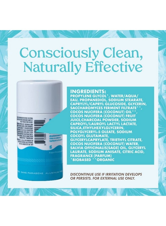 Aluminumfree Deodorant Charcoal | Nontoxic, Paraben Free, Gluten Free & Cruelty Free Men’S And Women’S Deodorant | Made With Organic Coconut Oil | 2 Pack, 2.0 Oz