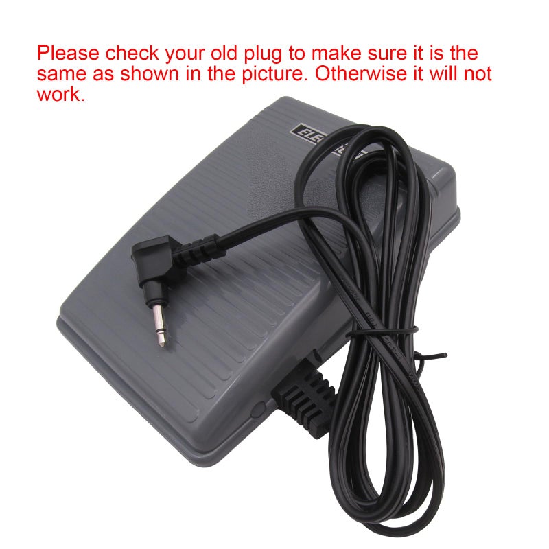 Ckpsms Brand - #087532 Foot Control Pedal Compatible with/Replacement for Singer Brand 160,3305,3311,3400,5400,5500,5625,6160, 6180 - Image 2