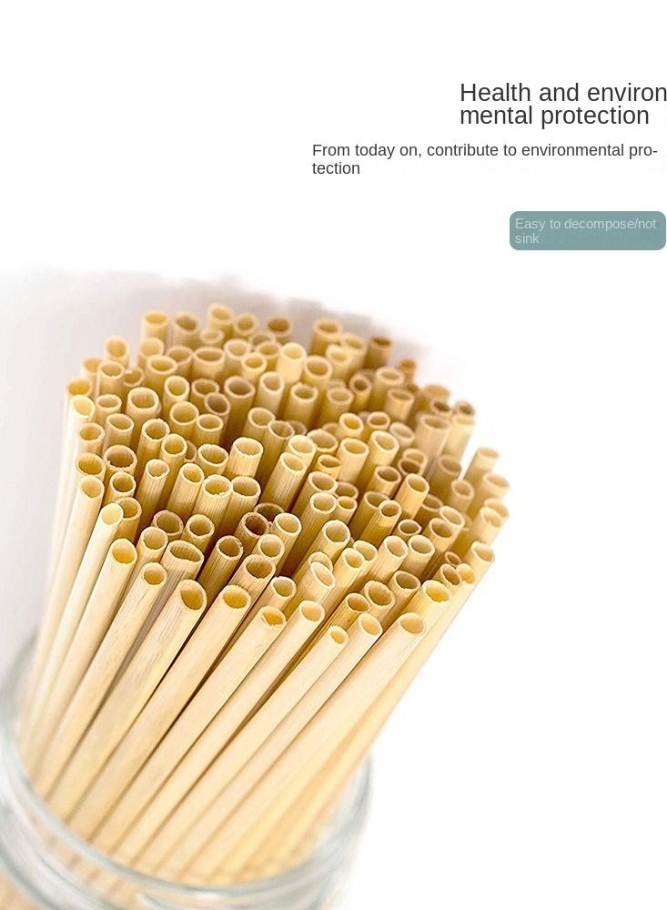Y&D 100-Piece Plant Wheat Straws Set - Image 2