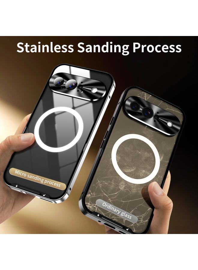 اس-توب جراب هاتف Google Pixel 9 MagSafe المغناطيسي المعدني المصقول - Image 3