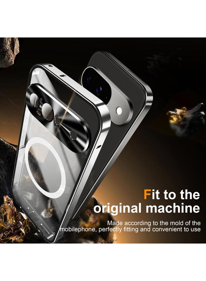 اس-توب جراب هاتف Google Pixel 9 MagSafe المغناطيسي المعدني المصقول - Image 5