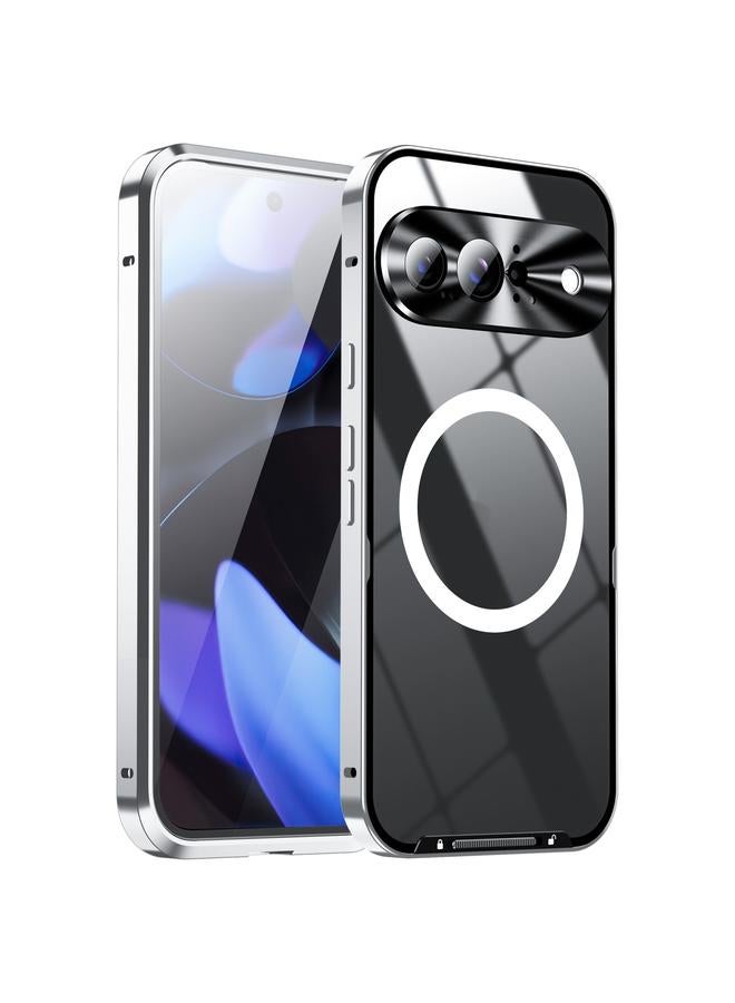 اس-توب جراب هاتف Google Pixel 9 MagSafe المغناطيسي المعدني المصقول - Image 1