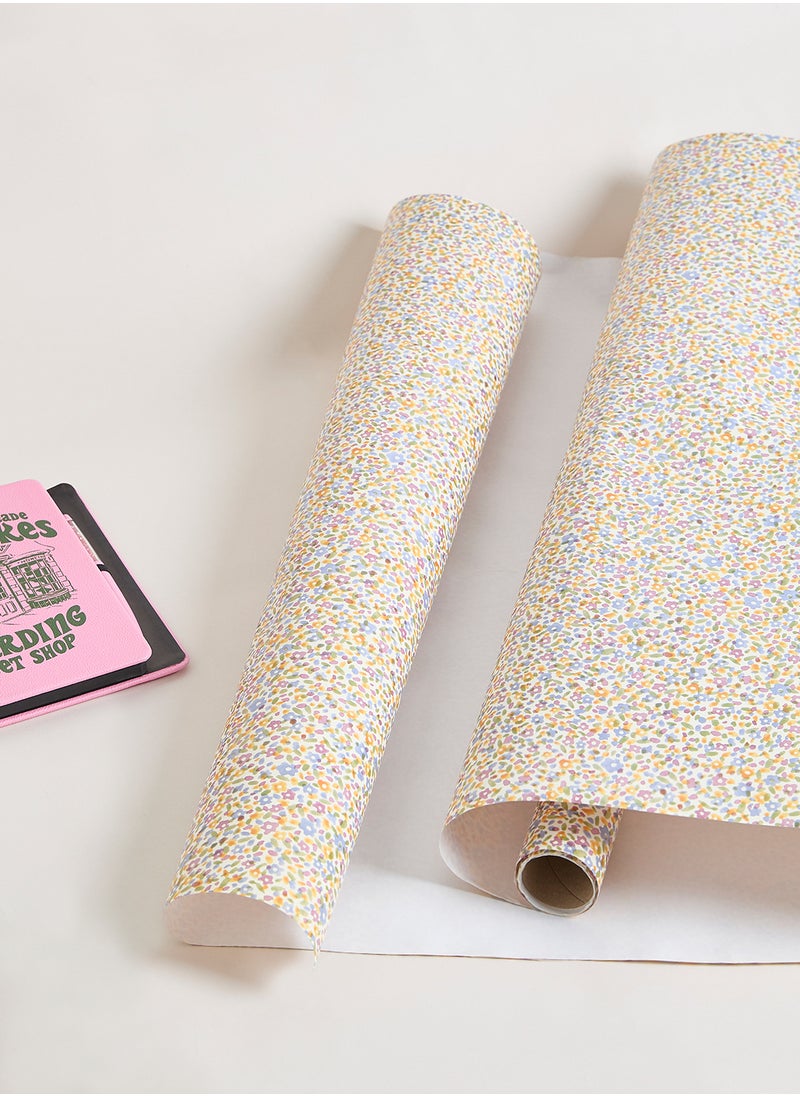 Belly Button Wildflower Meadow Roll Wrap 12 Inches  - Image 1