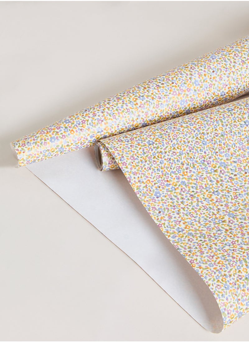 Belly Button Wildflower Meadow Roll Wrap 12 Inches  - Image 2