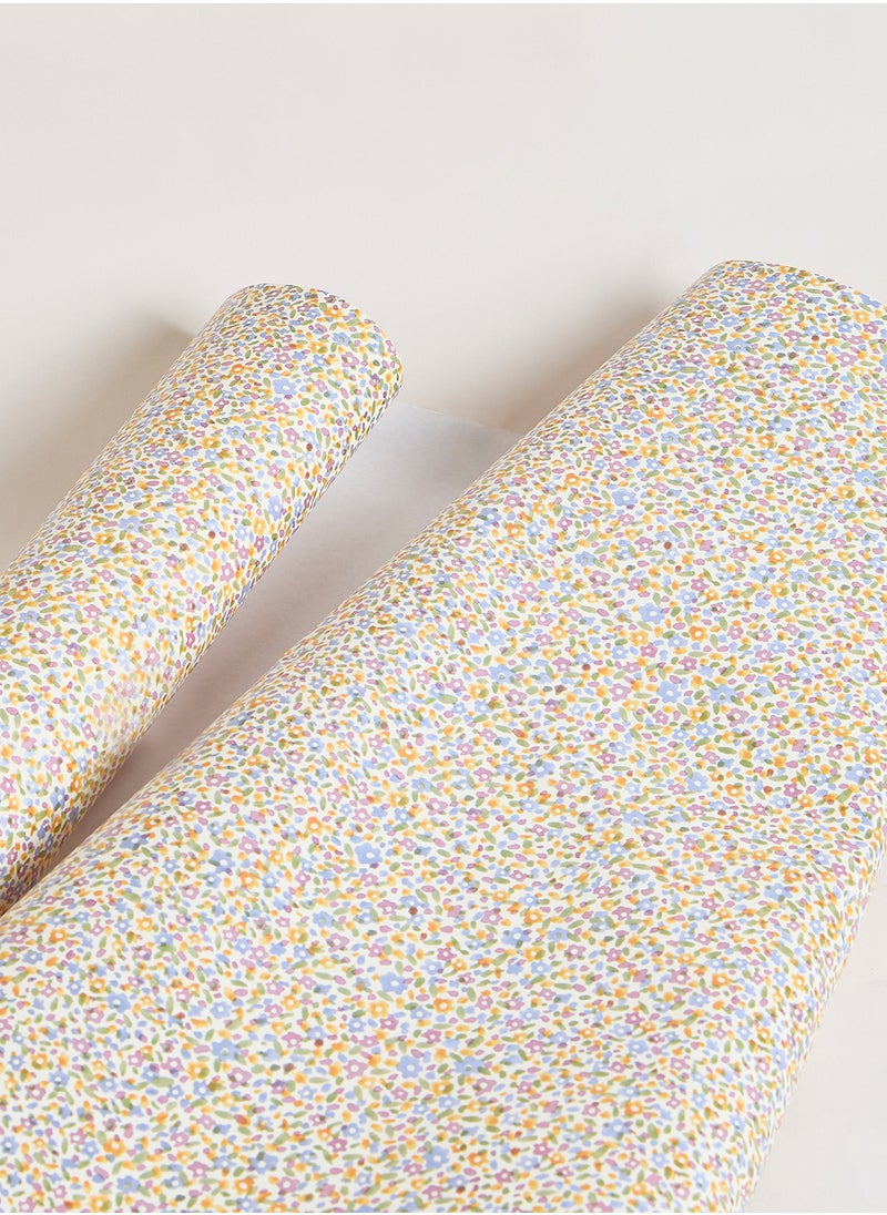 Belly Button Wildflower Meadow Roll Wrap 12 Inches  - Image 3
