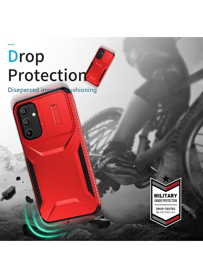 اس-توب جراب لهاتف Samsung Galaxy A15 5G جراب هاتف منزلق مزود بدرع كاميرا - Image 5