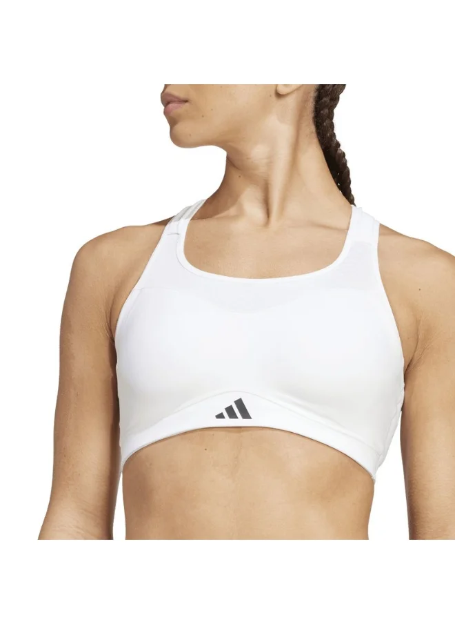 Adidas adidas TLRDIM HS BRA White Training BRA for Women - 2XSB