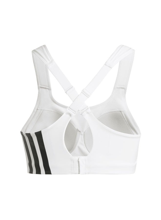 Adidas Tlrdim Hs Bra White Training Bra For Women XS A-B - Image 2