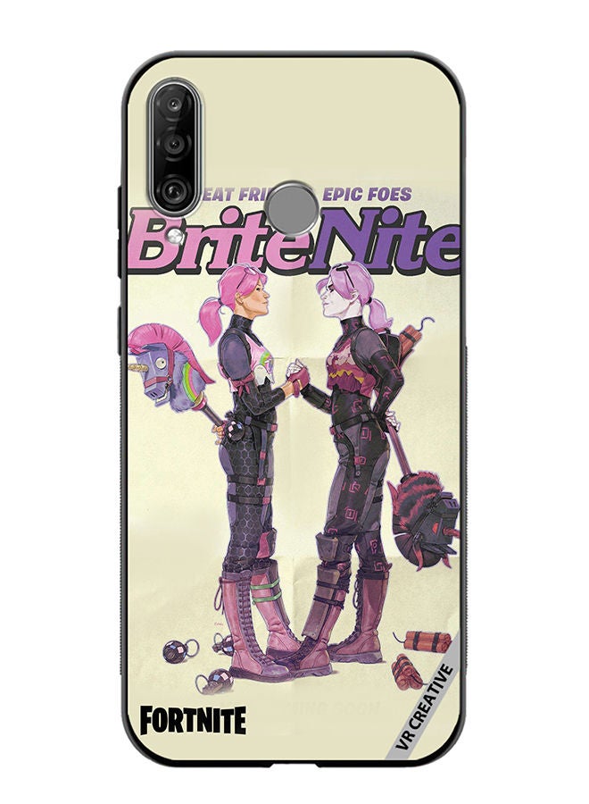 VR CREATIVE Protective Case Cover For Huawei P30 Lite Bright Bomber Design Multicolour - Image 1