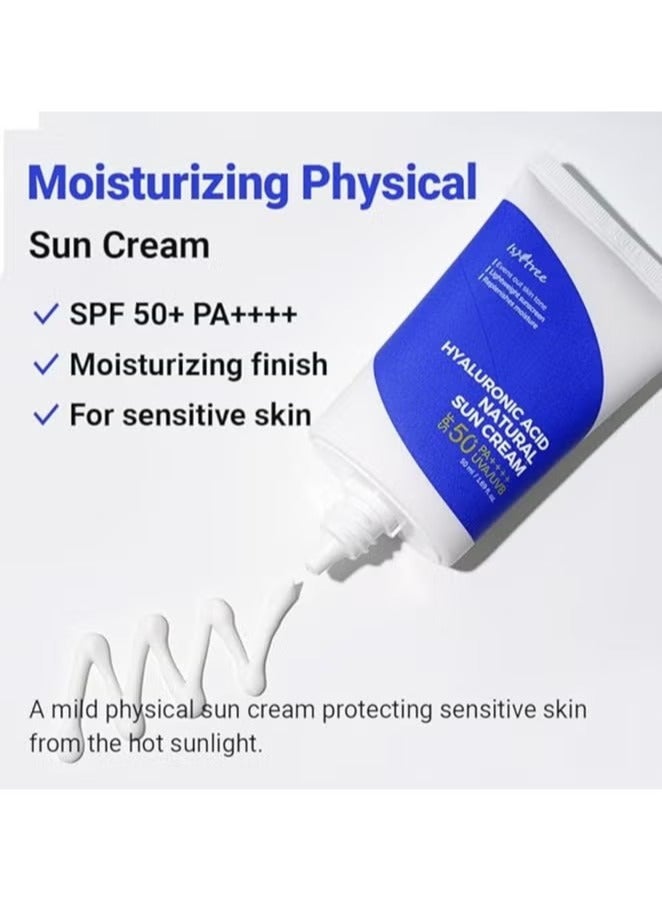 IsNtree Hyaluronic Acid Natural Sun Cream 50ml - Image 2