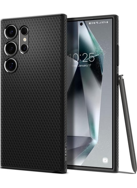 Liquid Air for Samsung Galaxy S24 Ultra Case Cover - Matte Black