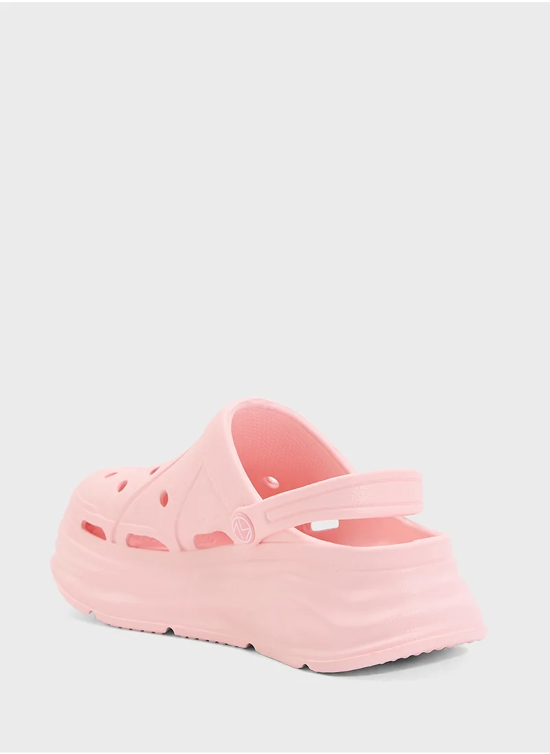 جينجر Casual Chunky Slip On