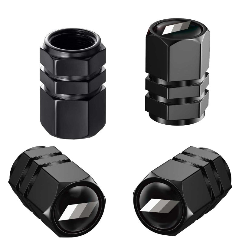 zougon 4PCS Tire Valve Stem Caps Fit for Toyota TRD Camry RAV4 Corolla Auto Accessories Universal Stem Covers for Cars Trucks Motorcycles SUVs Bikes - Image 3