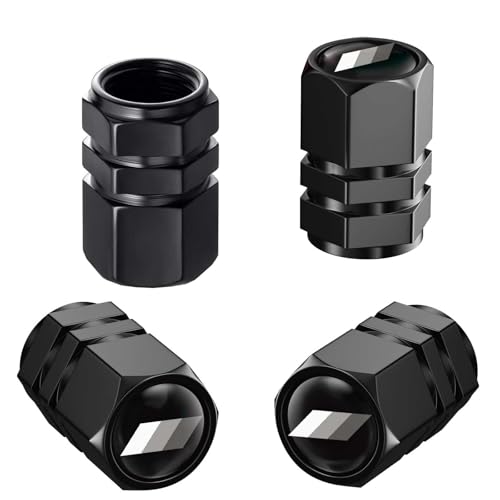 zougon 4PCS Tire Valve Stem Caps Fit for Toyota TRD Camry RAV4 Corolla Auto Accessories Universal Stem Covers for Cars Trucks Motorcycles SUVs Bikes - Image 1