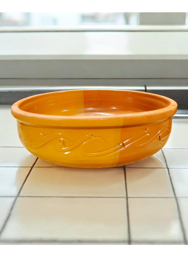 Generic Handmade jumbo tray shaped casserole made of pottery and porcelain  - Image 3