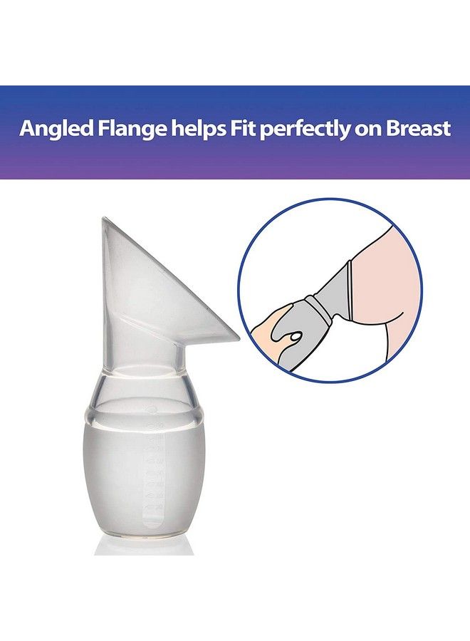 Mummamia Premium Breast Milk Catcher Saver Pump 100% Silicone With Lid & Suction Base - Image 4