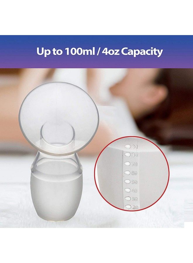 Mummamia Premium Breast Milk Catcher Saver Pump 100% Silicone With Lid & Suction Base - Image 5
