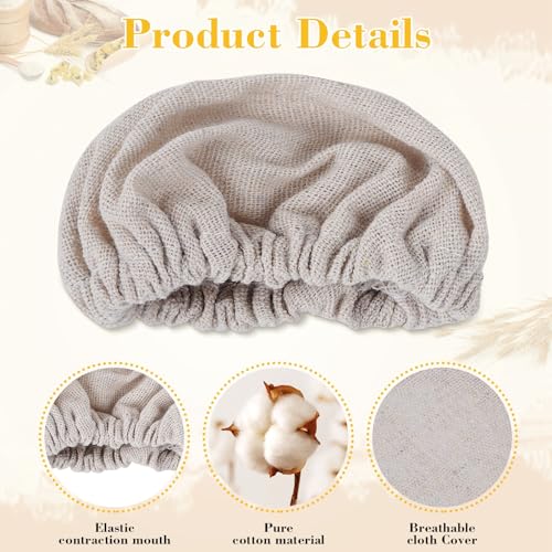 Yeebeny Bread Fermentation Cover, Heat Preservation to Increase Fermentation Cover, Sourdough Bread Proofing Can Be Cleaned and Reused Using Sewn Cloth for Sourdough Starter4 Packs - Image 3