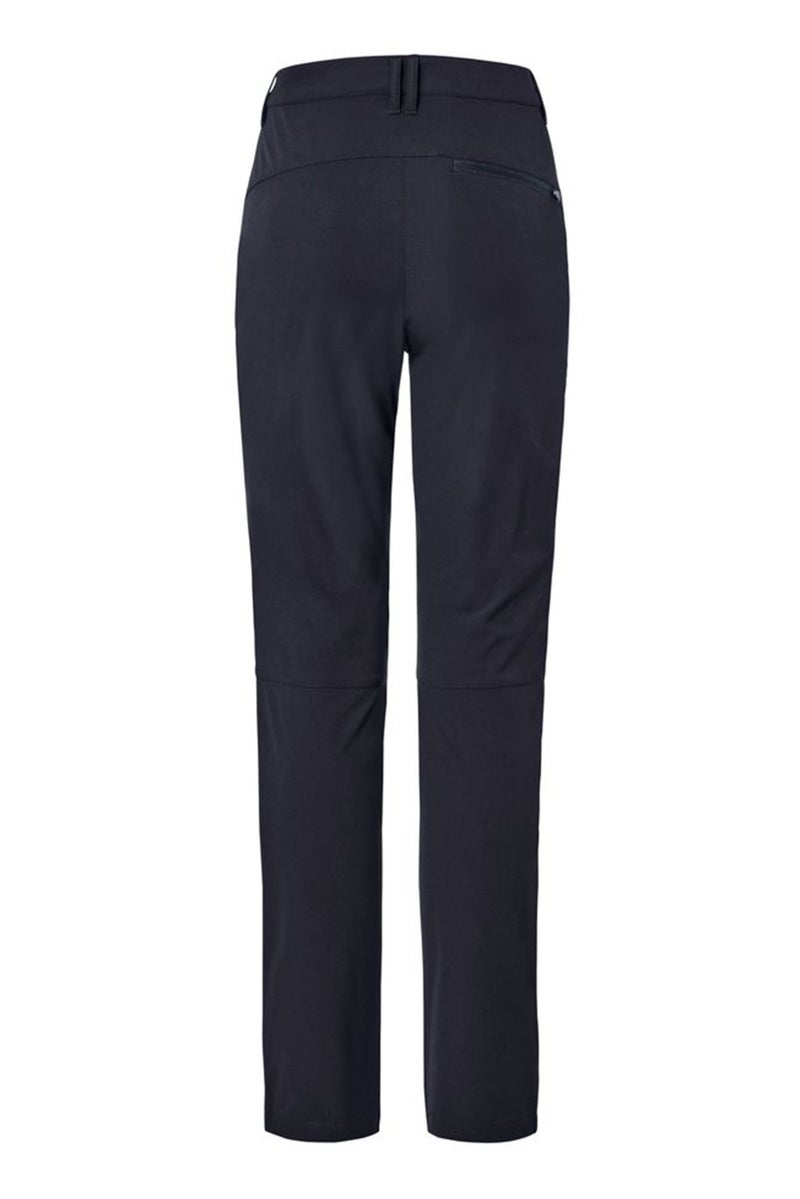 Tchibo Women Regular Fit Solid Trouser Pant, Navy - Image 3