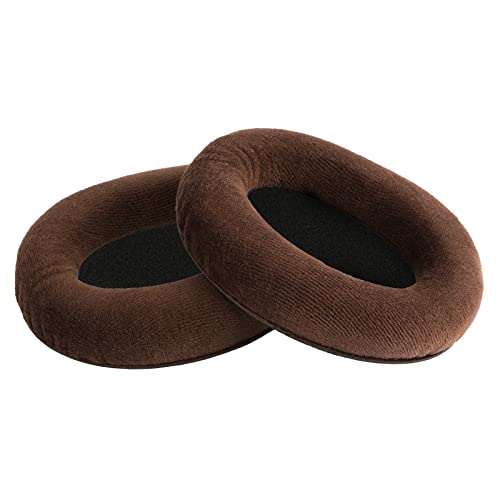 Linkidea Replacement Ear Pads for Sennheiser HD 515/518/ 555/595/ 598/ 598SE/ 560s/ 380/559/ 569/ PC350/ PC360/ Game one/ HMEC250 Headphones Ear Cushions (Velour/Brown) - Image 5