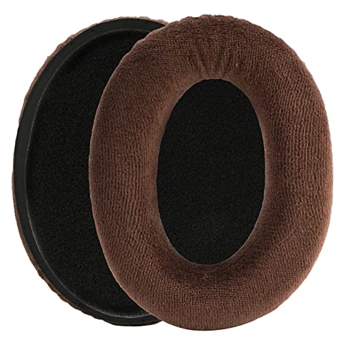 Linkidea Replacement Ear Pads for Sennheiser HD 515/518/ 555/595/ 598/ 598SE/ 560s/ 380/559/ 569/ PC350/ PC360/ Game one/ HMEC250 Headphones Ear Cushions (Velour/Brown) - Image 2