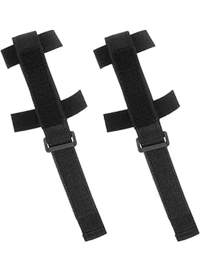 Universal Utensil Holding Cuff 2pcs Adjustable Hand Strap Eating Assistance Aid - Image 1