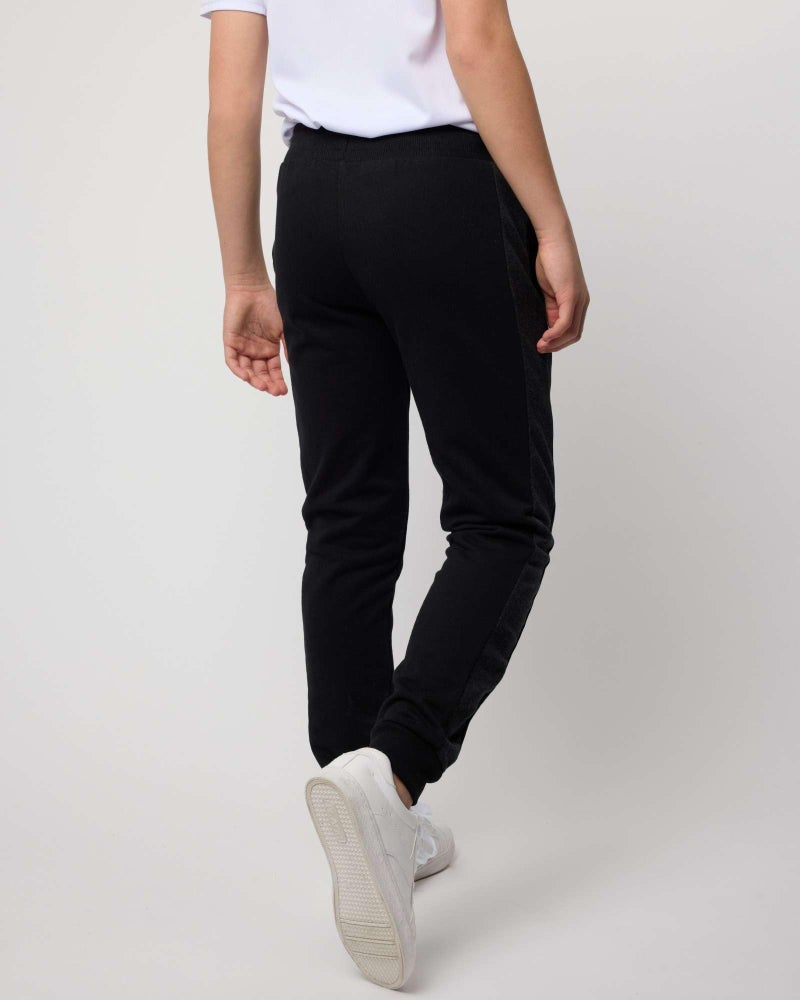 REALESSENTIALS Real Essentials 3 Pack: Boys' Cotton Fleece Jogger Sweatpants - Active Athletic Youth Pants for Teens with Pockets-Set 6,M(12-14) - Image 3