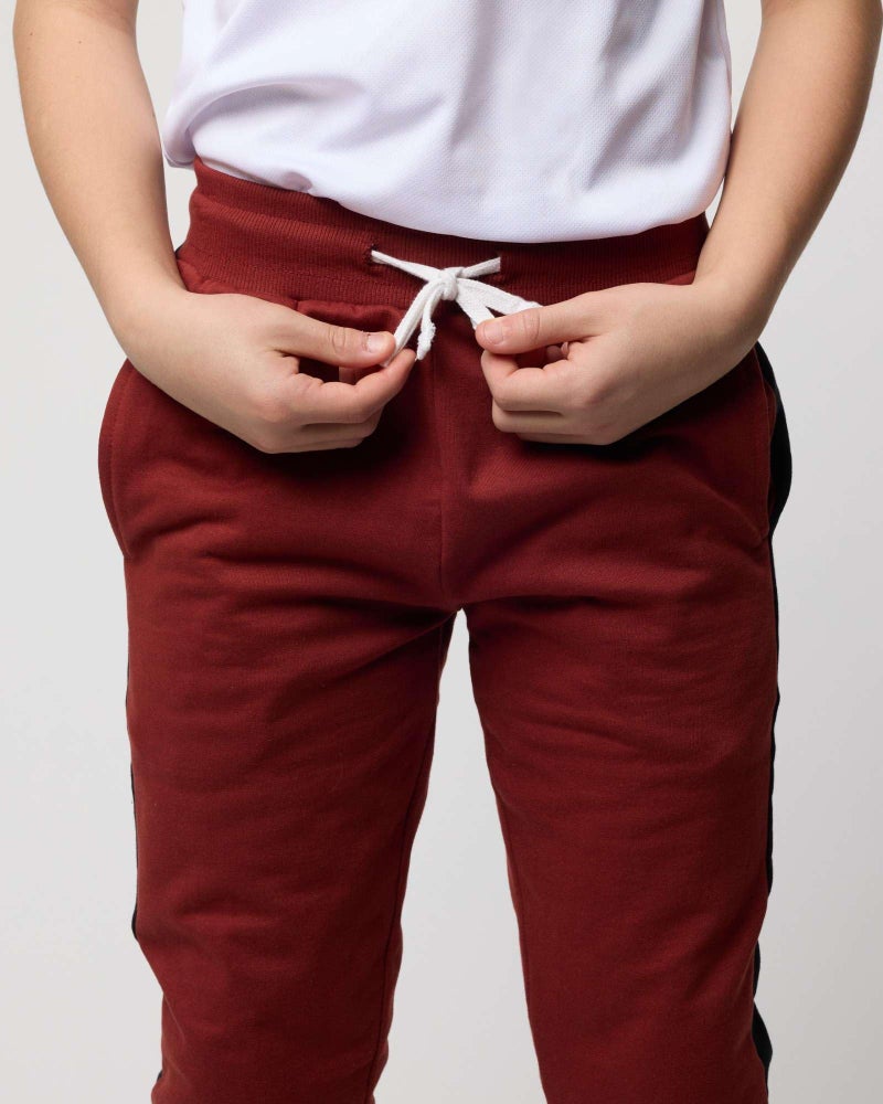 REALESSENTIALS Real Essentials 3 Pack: Boys' Cotton Fleece Jogger Sweatpants - Active Athletic Youth Pants for Teens with Pockets-Set 6,M(12-14) - Image 4