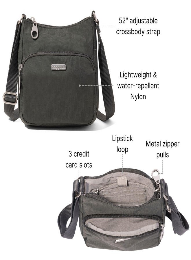 Baggallini Joey Bagg - Lightweight 6.5"x6.5" Crossbody Travel Handbag - Image 2