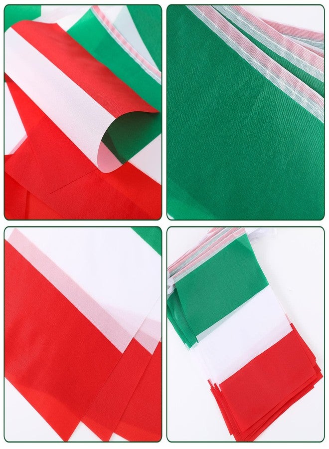 Tegeme 3 Pcs Italy Decorations Includes 2 Flag Tablecloth 108 x 54 Inch National Table Cover with Italy String Flag Pennant Banner National Country Decoration for Sports Events International Festival - Image 5