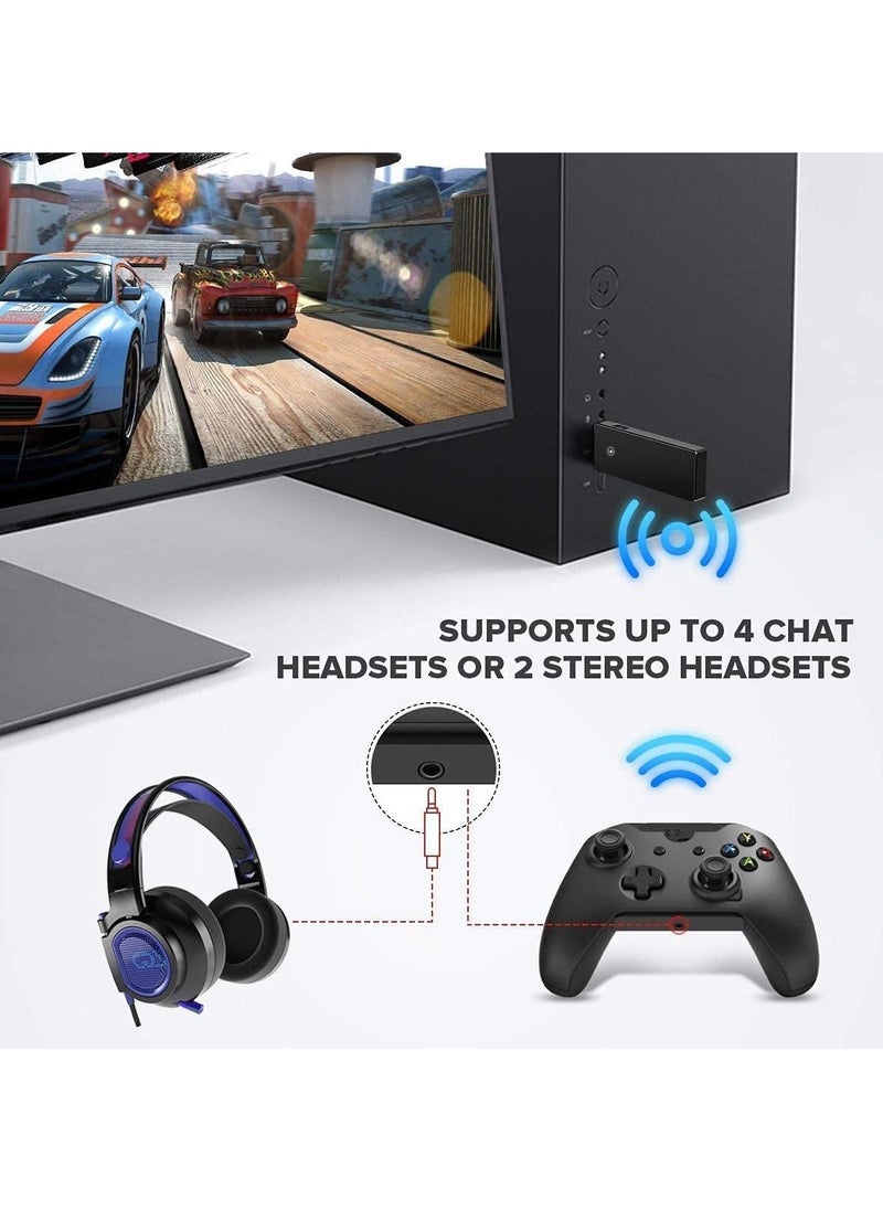 VKL - Wireless Adapter for XBOX ONE PC Receiver USB Controller Microsoft Work Windows 7/8.1/10 Video Game AccessoriesNot Original - Image 1