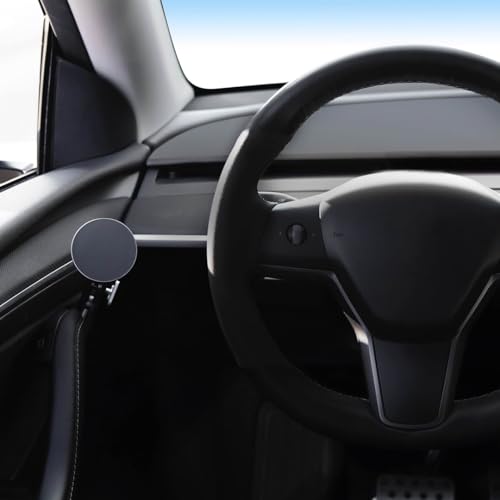 VION Model 3/Y Premium Alloy Phone Mount (2026-2025 New Model Y, 2024-2022 Model Y, 2023-2021 Model 3) - Image 1