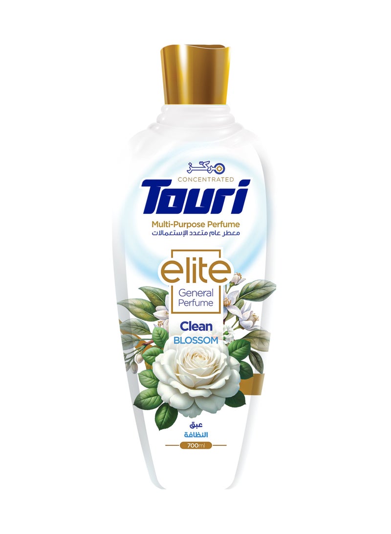 توري عطر توري إيليت العام - كلين بلوسوم (700 مل) - معطر جو وأقمشة مركز متعدد الأغراض - رائحة كتان منعشة تدوم طويلاً للمنازل والغسيل والمكاتب - Image 1