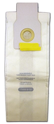 EnviroCare Replacement Micro Filtration Vacuum Cleaner Dust Bags made to fit Panasonic Type U-12 Uprights 3 pack - Image 3